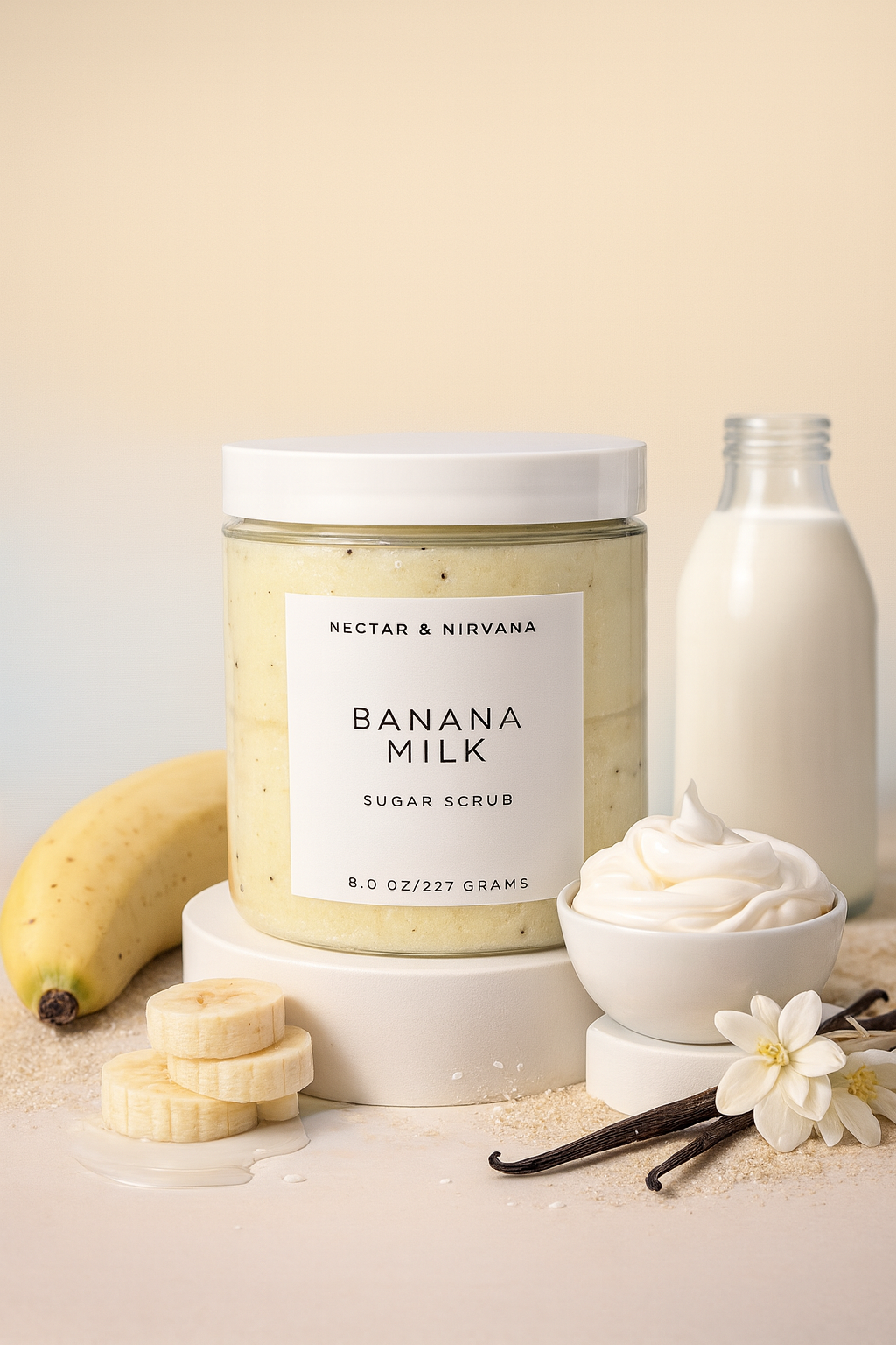 BANANA MILK SUGAR SCRUB