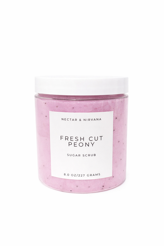 FRESH CUT PEONY SUGAR SCRUB